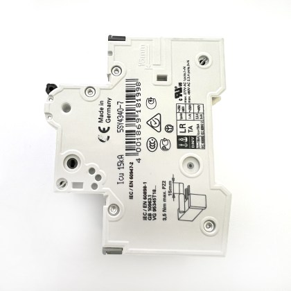 Siemens 5SY43 5SY4340-7 C40 40A 40 Amp 3 Pole Phase MCB Circuit Breaker Type C